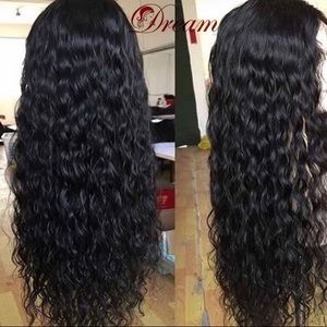 22 inch USED natural wave lace front wig